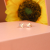 gold diamond earrings