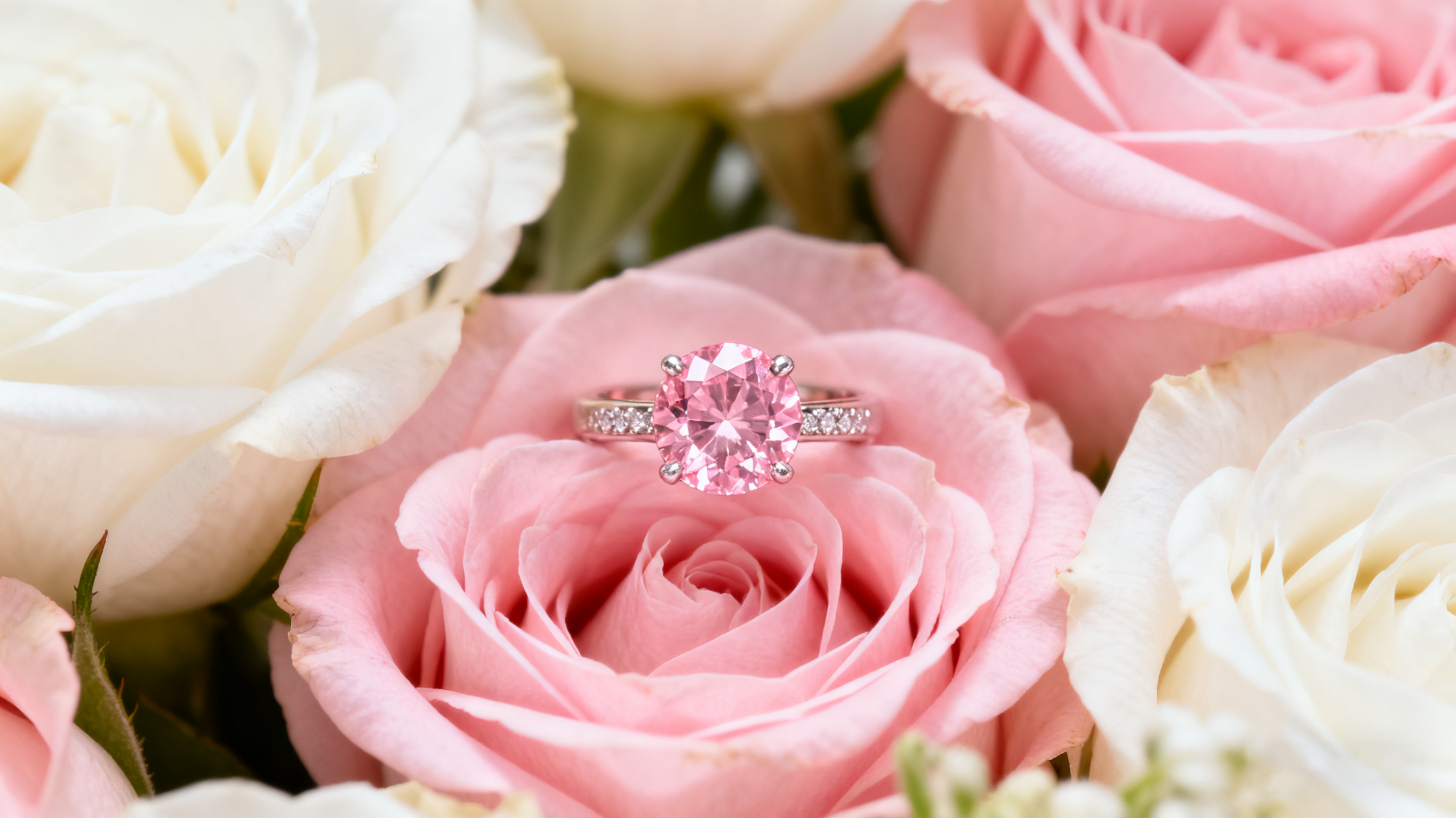Your Guide To Pink Diamond Wedding Rings