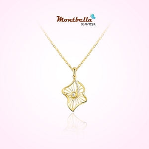 14k gold necklace with diamonds