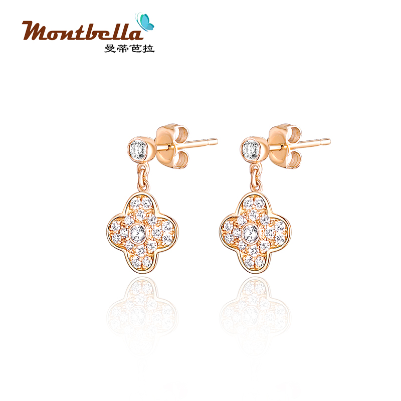 diamond huggie earrings