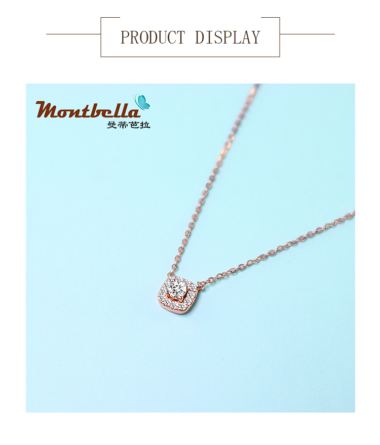 small diamond pendant necklace