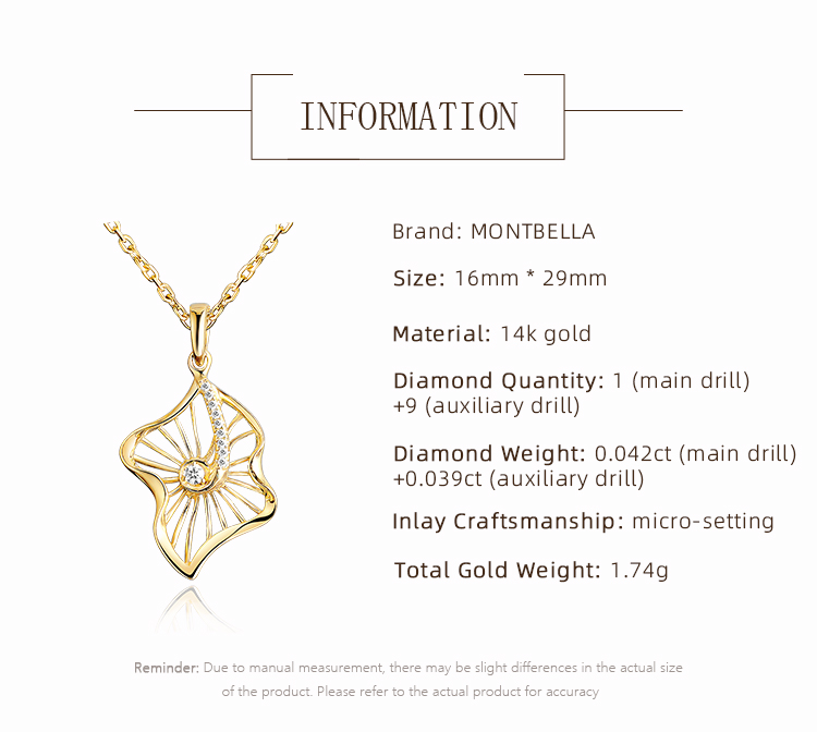 14k diamond necklace