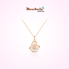 diamond necklace 14k