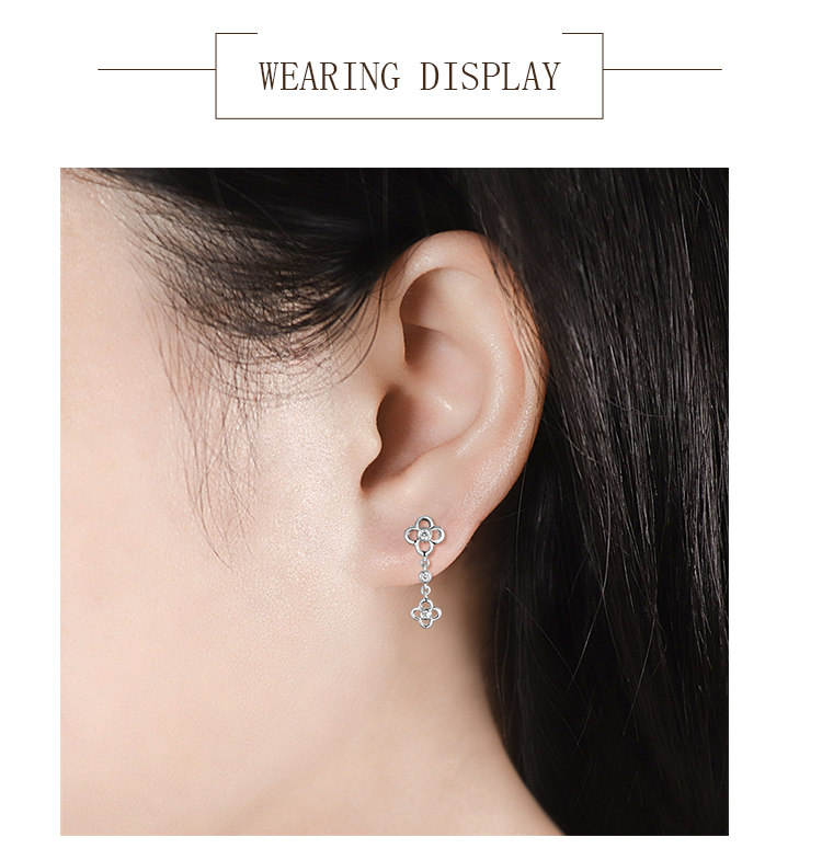 diamond earring yellow