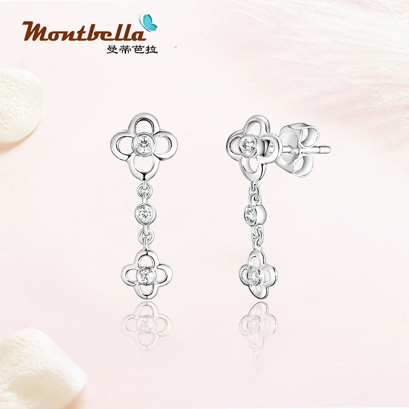 earrings diamond gold