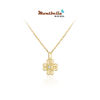 gold necklace women