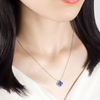 blue diamond pendant