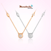 necklace with diamond pendant