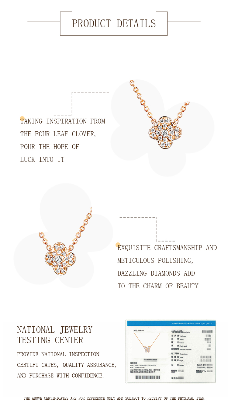 Diamond Rose Gold Necklace