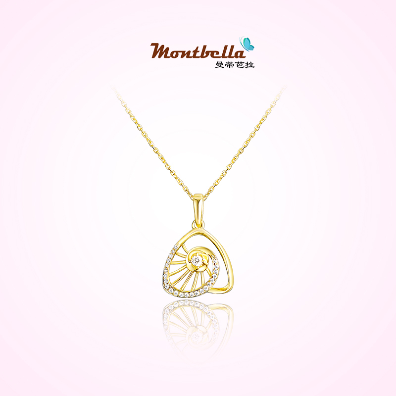 women's diamond necklace gold