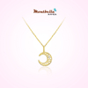 gold diamond necklace for women
