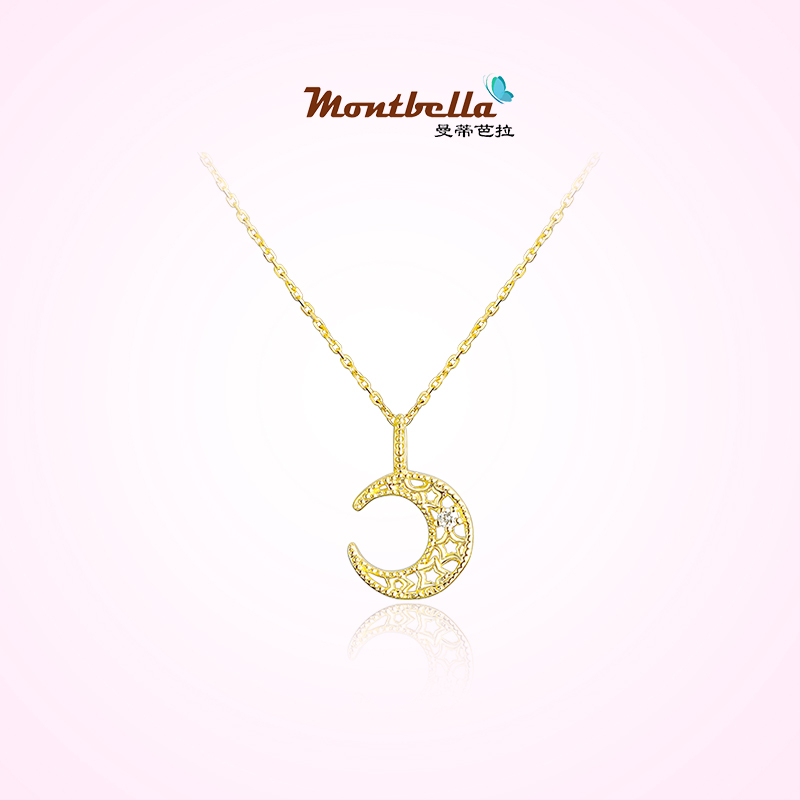 gold diamond necklace for women