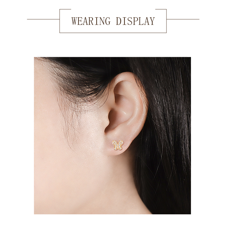 gold and diamond earrings