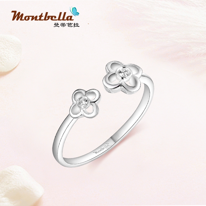 women white gold diamond ring