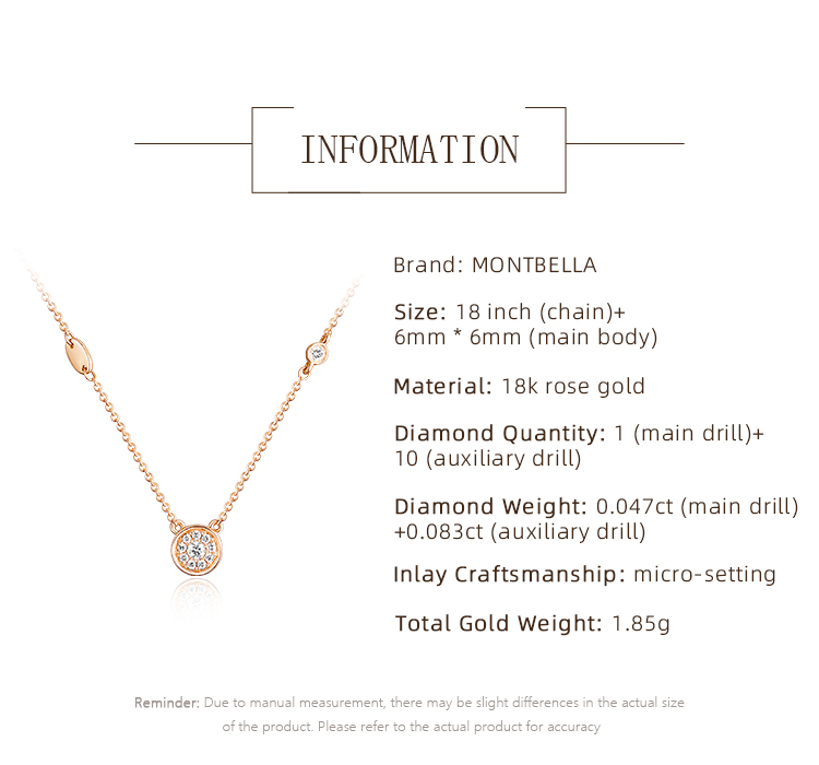 dainty diamond necklace