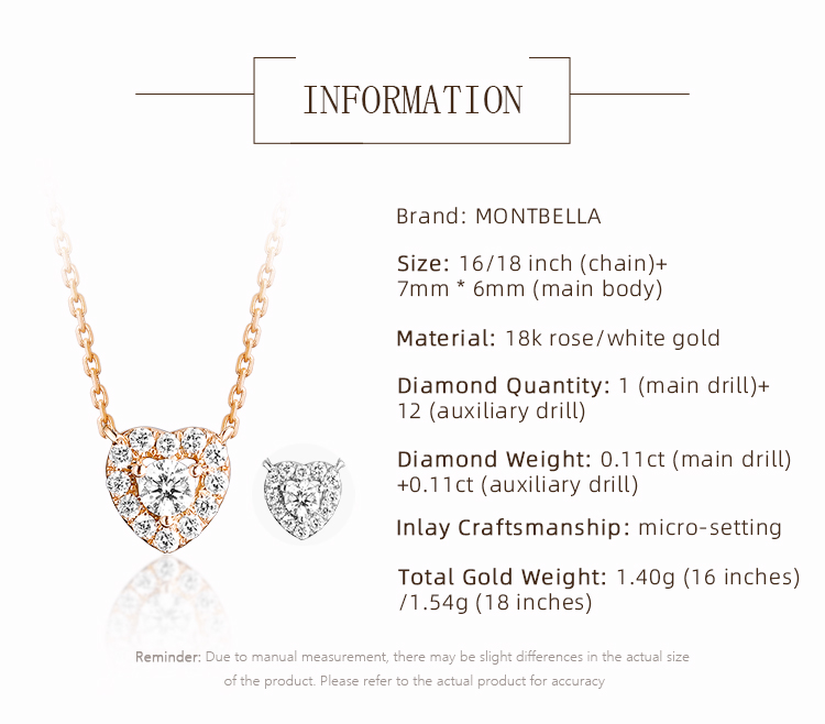 18K Gold Diamond Necklace