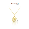 women's diamond gold necklace