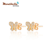  Women's Rose Gold Earrings 
